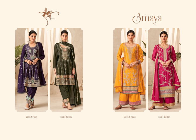 Amaya By Radha Trendz Wedding Wear Readymade Suits Wholesale Shop In Surat